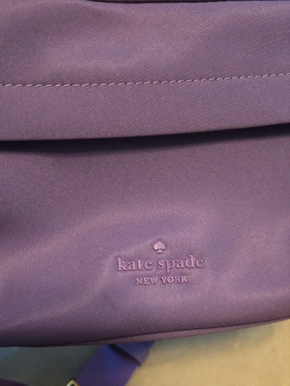 kate spade Lavender Nylon Crossbody Belt Bag